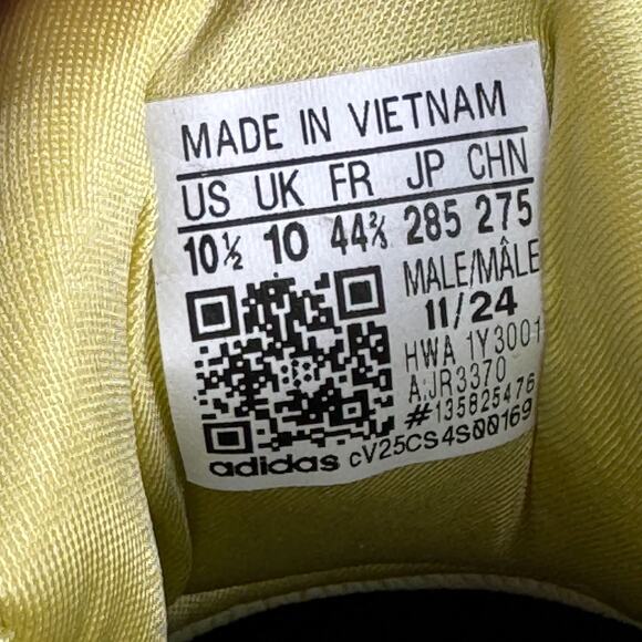 Adidas Ultraboost 1.0 Men’s Size 10.5 Shoes Putty Beige Powder Yellow JR3370 - Picture 8 of 9